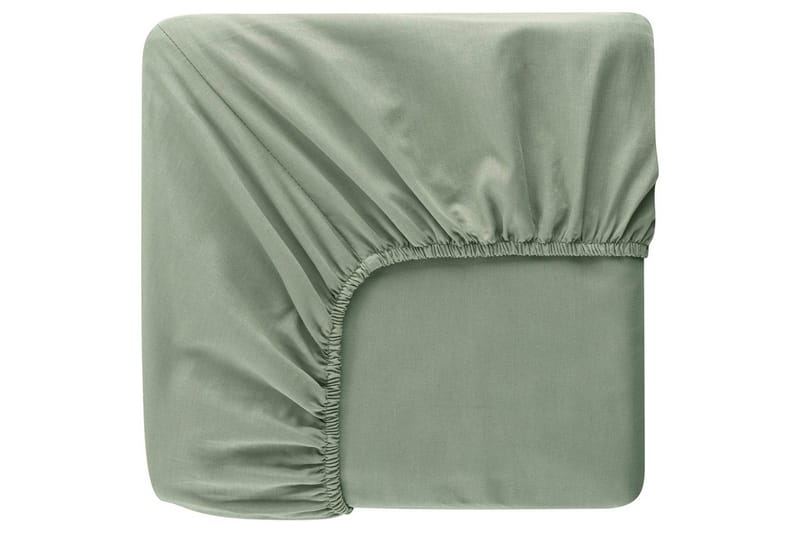 Muotoonommeltu lakana Borganäs of Sweden, 160 x 200 cm, Vihreä