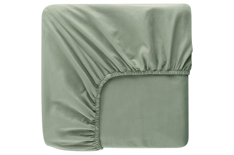 Muotoonommeltu lakana Borganäs of Sweden, 160 x 200 cm, Vihreä