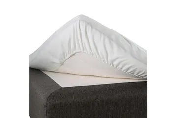 Muotoonommeltu lakana Borganäs of Sweden - 210 x 210 cm, Valkoinen - Kodintekstiilit & matot - Vuodevaatteet - Lakana - Joustolakana