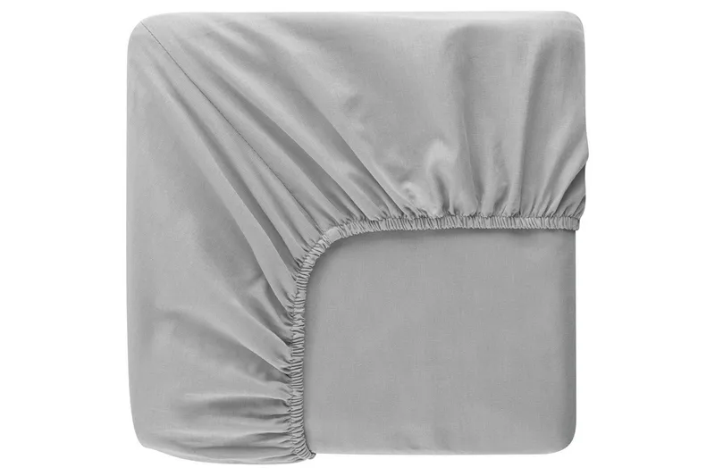 Muotoonommeltu lakana Borganäs of Sweden - 60 x 120 cm, Vaaleanharmaa - Kodintekstiilit & matot - Vuodevaatteet - Lakana - Joustolakana