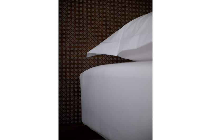 Muotoonommeltu lakana Egyptiläinen Puuvilla Valkoinen 80 x 200 cm - 80 x 200 cm - Kodintekstiilit & matot - Vuodevaatteet - Lakana
 - Joustolakana