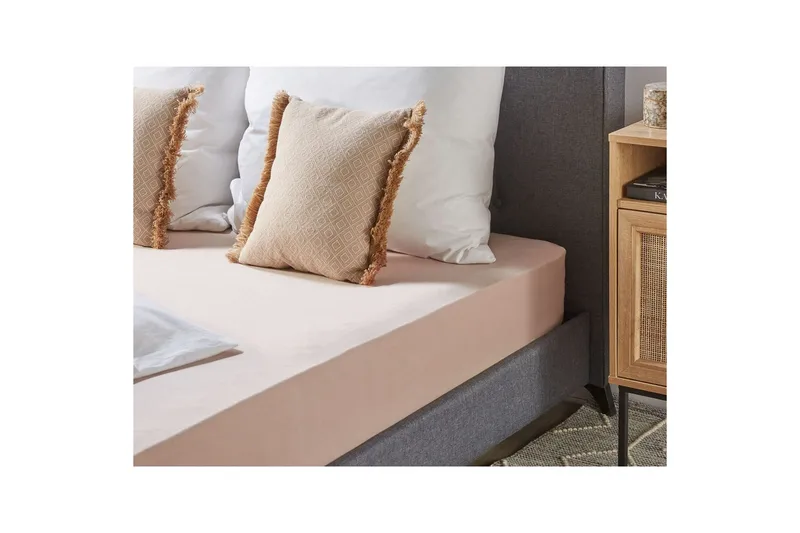 Pussilakana Hofuf Beige, 160x200 cm - Beige, 160x200 cm - Kodintekstiilit & matot - Vuodevaatteet - Lakana - Joustolakana