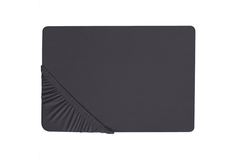 Pussilakana Hofuf Musta, 140x200 cm - Musta, 140x200 cm - Kodintekstiilit & matot - Vuodevaatteet - Lakana
 - Joustolakana