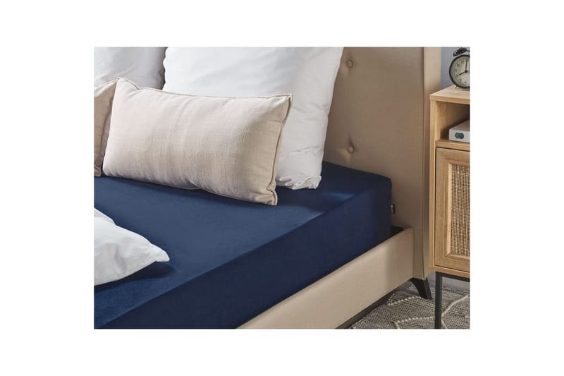 Pussilakana Hofuf Sininen, 200x200 cm - Sininen, 200x200 cm - Kodintekstiilit & matot - Vuodevaatteet - Lakana - Joustolakana