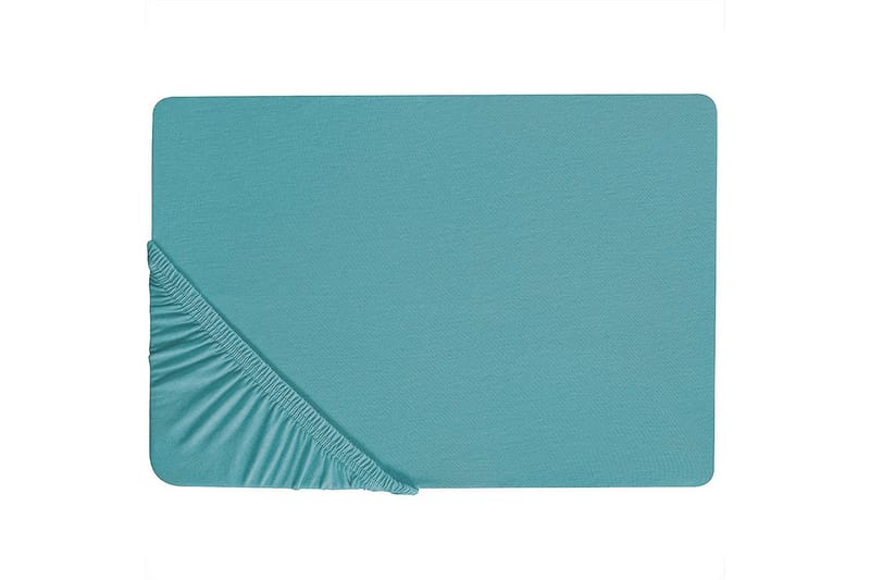 Pussilakana Hofuf Turkoosi, 200x200 cm - Turkoosi, 200x200 cm - Kodintekstiilit & matot - Vuodevaatteet - Lakana - Joustolakana