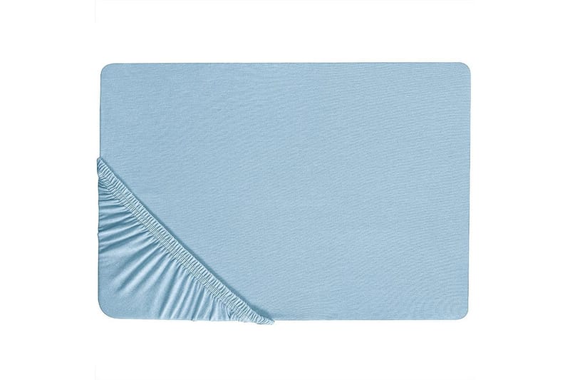 Pussilakana Hofuf Vaaleansininen, 200x200 cm - Vaaleansininen, 200x200 cm - Kodintekstiilit & matot - Vuodevaatteet - Lakana - Joustolakana