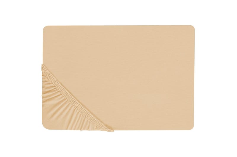 Pussilakana Janbu Hiekanbeige, 160x200 cm - Hiekanbeige, 160x200 cm - Kodintekstiilit & matot - Vuodevaatteet - Lakana
 - Joustolakana