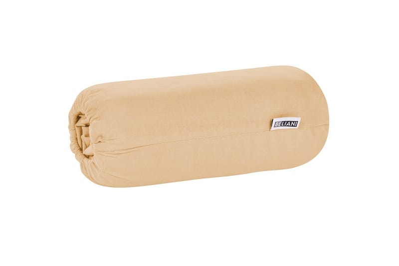 Pussilakana Janbu Hiekanbeige, 200x200 cm - Hiekanbeige, 200x200 cm - Kodintekstiilit & matot - Vuodevaatteet - Lakana - Joustolakana