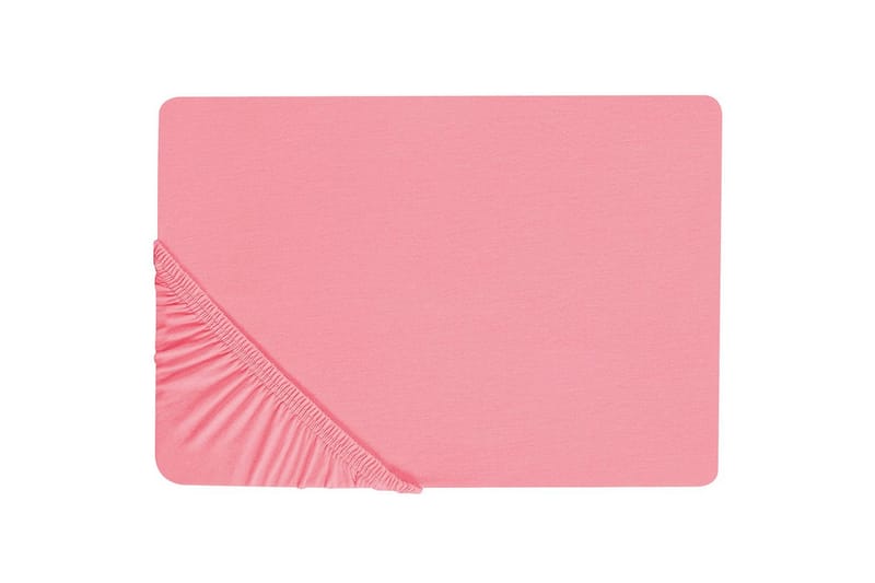 Pussilakana Janbu Koralli, 90x200 cm - Koralli, 90x200 cm - Kodintekstiilit & matot - Vuodevaatteet - Lakana - Joustolakana