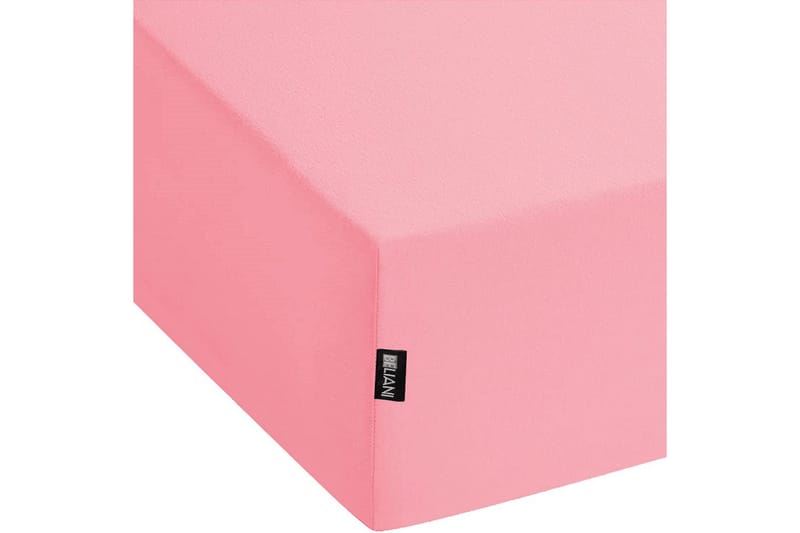 Pussilakana Janbu Koralli, 90x200 cm - Koralli, 90x200 cm - Kodintekstiilit & matot - Vuodevaatteet - Lakana - Joustolakana