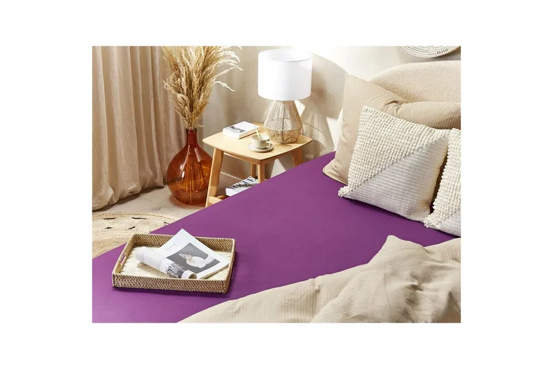 Pussilakana Janbu Liila, 160x200 cm - Liila, 160x200 cm - Kodintekstiilit & matot - Vuodevaatteet - Lakana - Joustolakana