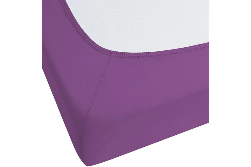 Pussilakana Janbu Liila, 180x200 cm - Liila, 180x200 cm - Kodintekstiilit & matot - Vuodevaatteet - Lakana - Joustolakana