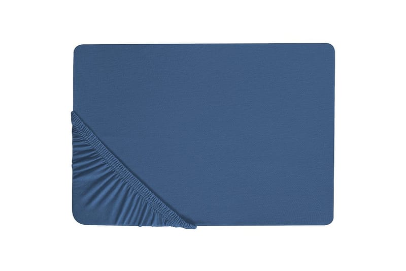 Pussilakana Janbu Merensininen, 200x200 cm - Merensininen, 200x200 cm - Kodintekstiilit & matot - Vuodevaatteet - Lakana - Joustolakana