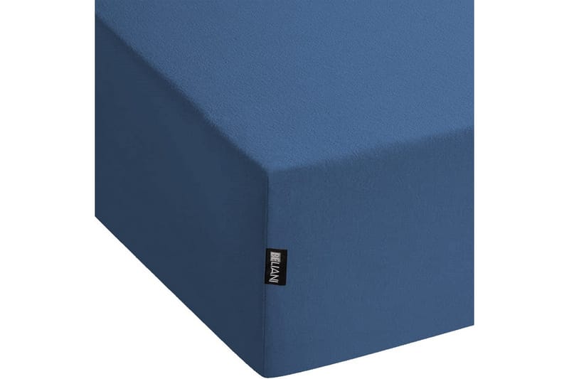 Pussilakana Janbu Merensininen, 90x200 cm - Merensininen, 90x200 cm - Kodintekstiilit & matot - Vuodevaatteet - Lakana - Joustolakana