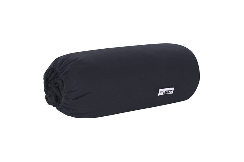 Pussilakana Janbu Musta, 200x200 cm - Musta, 200x200 cm - Kodintekstiilit & matot - Vuodevaatteet - Lakana - Joustolakana