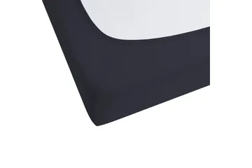 Pussilakana Janbu Musta, 90x200 cm - Musta, 90x200 cm - Kodintekstiilit & matot - Vuodevaatteet - Lakana - Joustolakana
