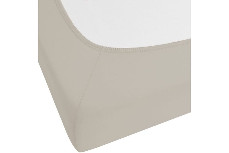 Pussilakana Janbu Taupe, 160x200 cm - Taupe, 160x200 cm - Kodintekstiilit & matot - Vuodevaatteet - Lakana - Joustolakana