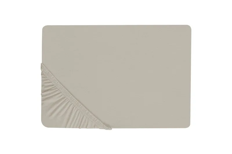 Pussilakana Janbu Taupe, 200x200 cm - Taupe, 200x200 cm - Kodintekstiilit & matot - Vuodevaatteet - Lakana - Joustolakana