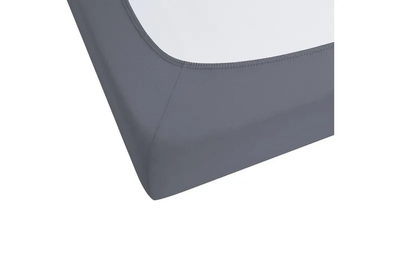 Pussilakana Janbu Tummanharmaa, 140x200 cm - Tummanharmaa, 140x200 cm - Kodintekstiilit & matot - Vuodevaatteet - Lakana - Joustolakana