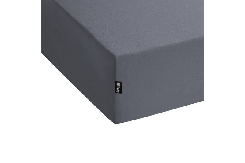 Pussilakana Janbu Tummanharmaa, 200x200 cm - Tummanharmaa, 200x200 cm - Kodintekstiilit & matot - Vuodevaatteet - Lakana - Joustolakana