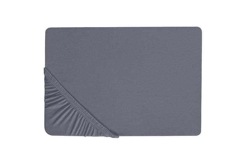 Pussilakana Janbu Tummanharmaa, 90x200 cm - Tummanharmaa, 90x200 cm - Kodintekstiilit & matot - Vuodevaatteet - Lakana - Joustolakana