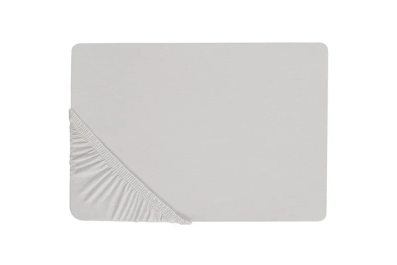 Pussilakana Janbu Vaaleanharmaa, 180x200 cm - Vaaleanharmaa, 180x200 cm - Kodintekstiilit & matot - Vuodevaatteet - Lakana - Joustolakana