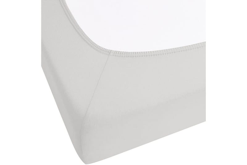 Pussilakana Janbu Vaaleanharmaa, 180x200 cm - Vaaleanharmaa, 180x200 cm - Kodintekstiilit & matot - Vuodevaatteet - Lakana - Joustolakana