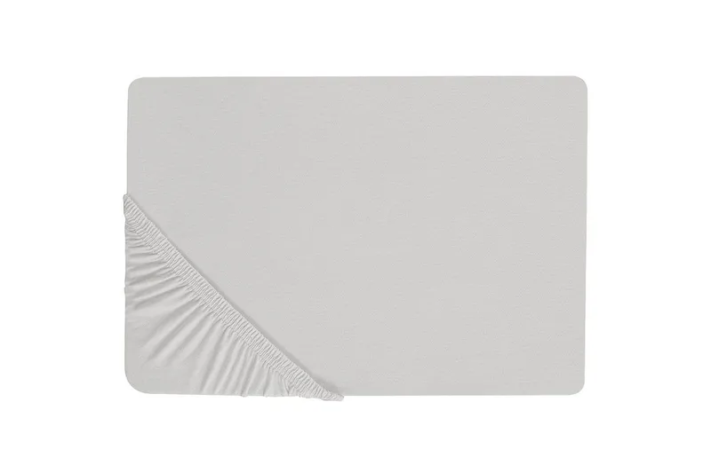 Pussilakana Janbu Vaaleanharmaa, 200x200 cm - Vaaleanharmaa, 200x200 cm - Kodintekstiilit & matot - Vuodevaatteet - Lakana - Joustolakana