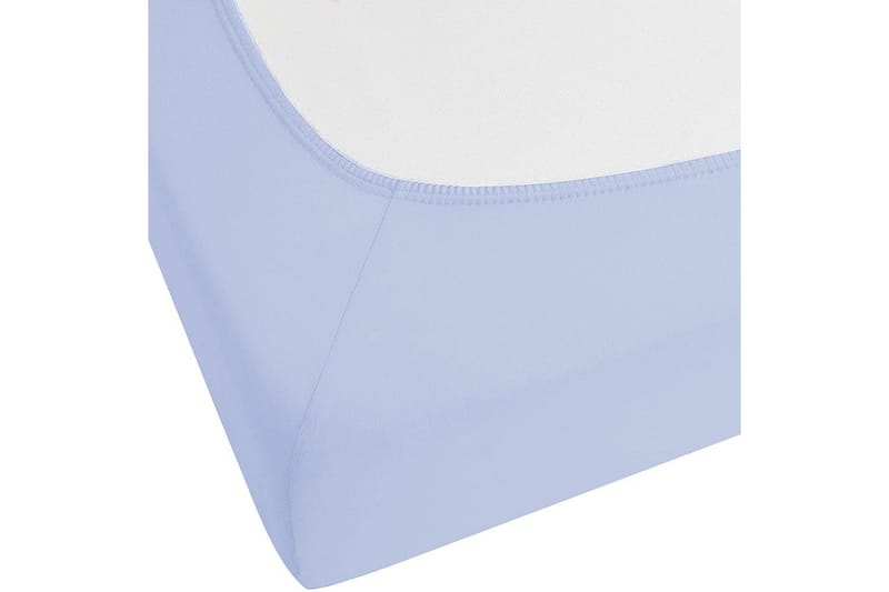 Pussilakana Janbu Vaaleansininen, 180x200 cm - Vaaleansininen, 180x200 cm - Kodintekstiilit & matot - Vuodevaatteet - Lakana - Joustolakana