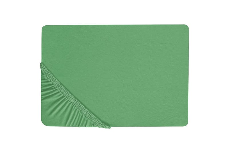 Pussilakana Janbu Vihreä, 140x200 cm - Vihreä, 140x200 cm - Kodintekstiilit & matot - Vuodevaatteet - Lakana - Joustolakana