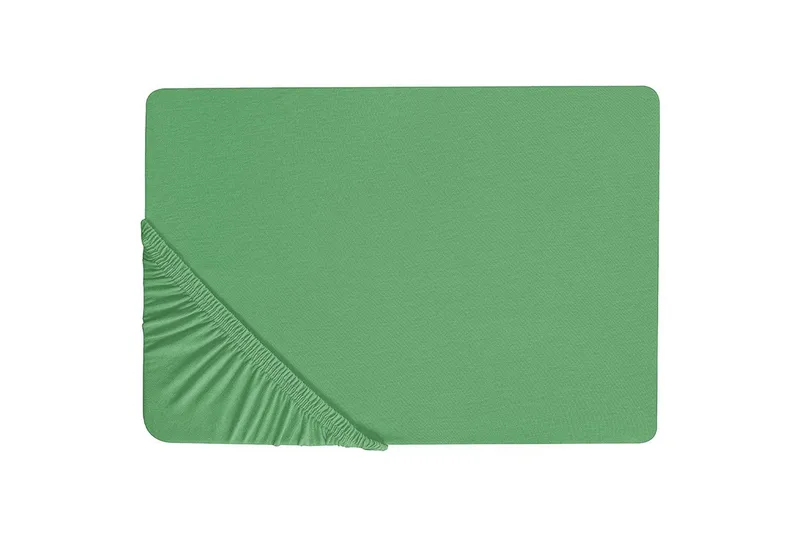 Pussilakana Janbu Vihreä, 140x200 cm - Vihreä, 140x200 cm - Kodintekstiilit & matot - Vuodevaatteet - Lakana - Joustolakana
