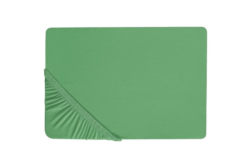 Pussilakana Janbu Vihreä, 140x200 cm - Vihreä, 140x200 cm - Kodintekstiilit & matot - Vuodevaatteet - Lakana
 - Joustolakana