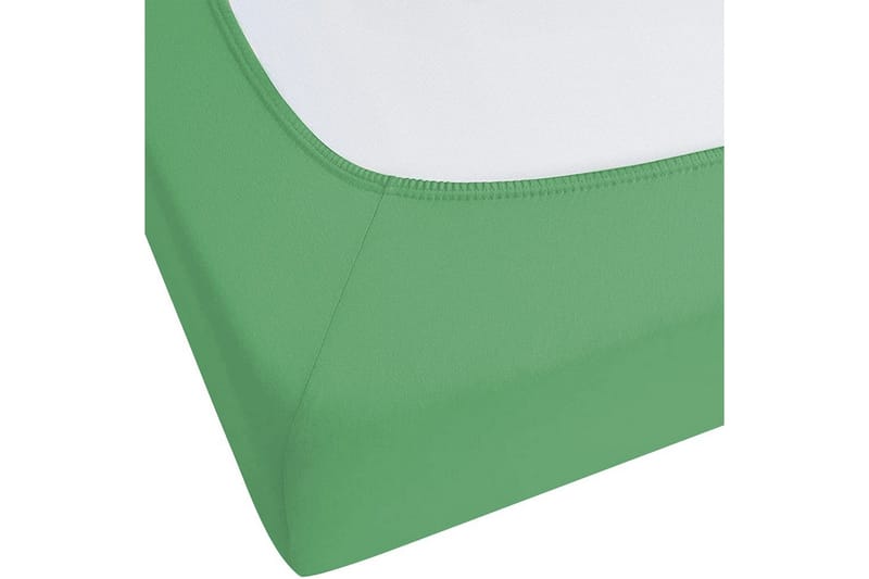 Pussilakana Janbu Vihreä, 180x200 cm - Vihreä, 180x200 cm - Kodintekstiilit & matot - Vuodevaatteet - Lakana - Joustolakana