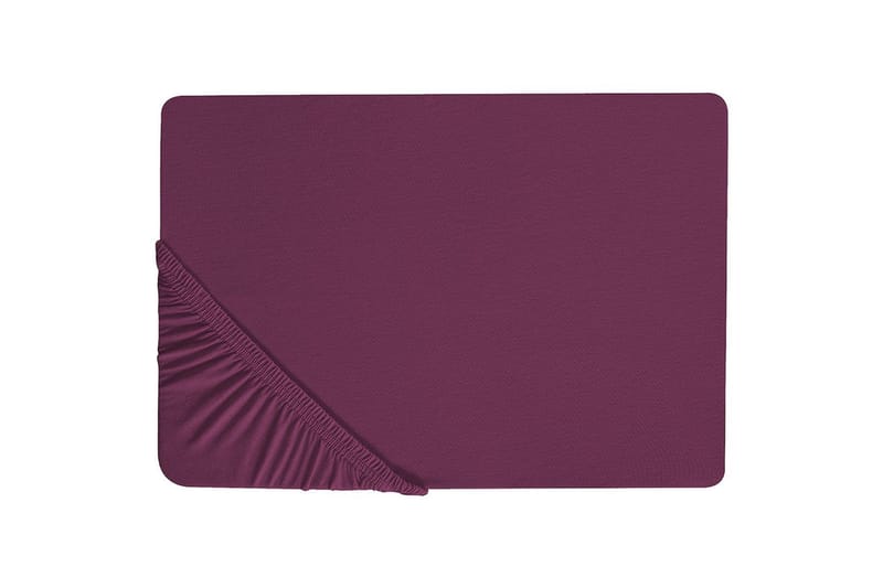 Pussilakana Janbu Viininpunainen, 90x200 cm - Viininpunainen, 90x200 cm - Kodintekstiilit & matot - Vuodevaatteet - Lakana - Joustolakana