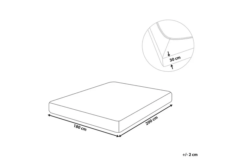 Pussilakana Janbu Pastellin vaaleanpunainen, 180x200 cm - Pastellin vaaleanpunainen, 180x200 cm - Kodintekstiilit & matot - Vuodevaatteet - Lakana - Joustolakana