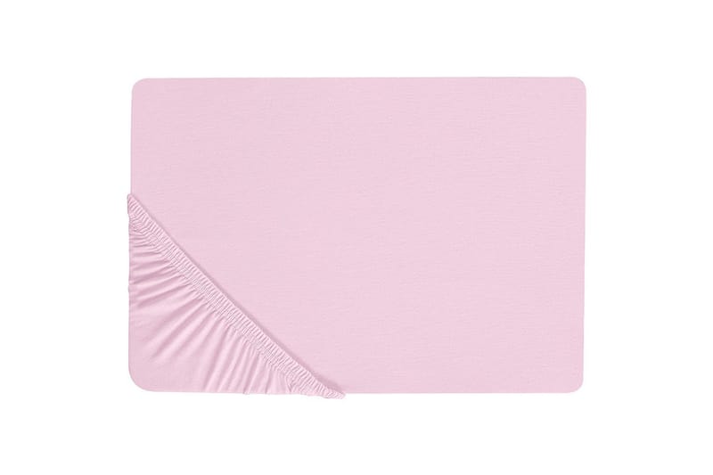 Pussilakana Janbu Pastellin vaaleanpunainen, 90x200 cm - Pastellin vaaleanpunainen, 90x200 cm - Kodintekstiilit & matot - Vuodevaatteet - Lakana
 - Joustolakana