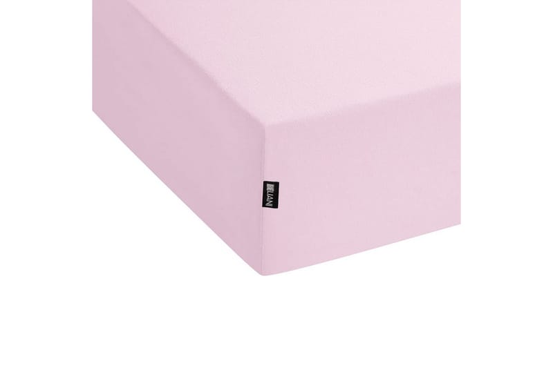 Pussilakana Janbu Pastellin vaaleanpunainen, 140x200 cm - Pastellin vaaleanpunainen, 140x200 cm - Kodintekstiilit & matot - Vuodevaatteet - Lakana - Joustolakana