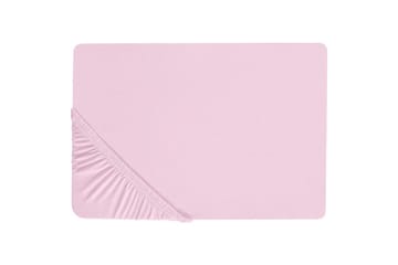 Pussilakana Janbu Pastellin vaaleanpunainen, 200x200 cm