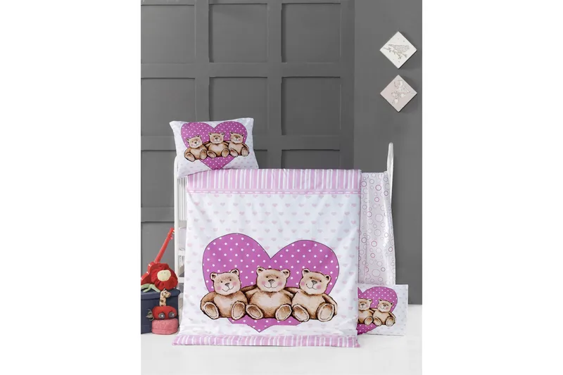 Lasten Pussilakanasetti Victoria Ranforce, undefined