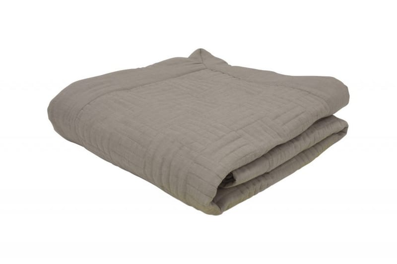 Päiväpeite Iben 240x135 cm Beige - Turiform - Yhden hengen sängyn päiväpeitto - Parisängyn päiväpeitto - Vuodevaatteet