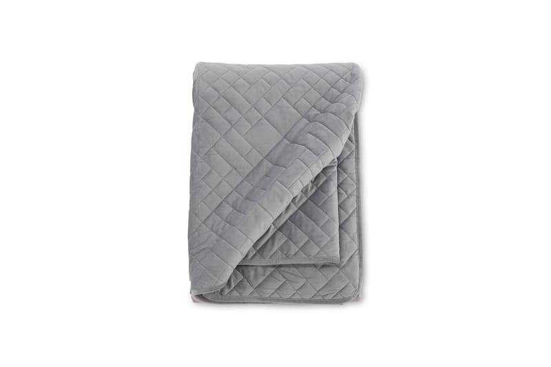 Päiväpeite Jilly 260x260 cm - Vaaleanharmaa - Kodintekstiilit & matot - Vuodevaatteet - Päiväpeitto
 - Yhden hengen sängyn päiväpeitto