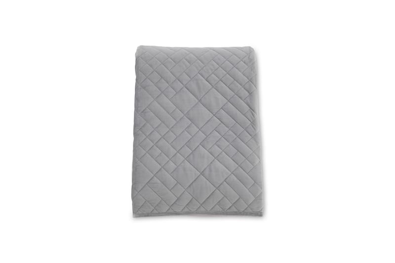 Päiväpeite Jilly 260x260 cm - Vaaleanharmaa - Kodintekstiilit & matot - Vuodevaatteet - Päiväpeitto
 - Yhden hengen sängyn päiväpeitto