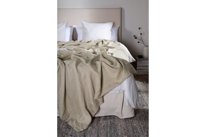 Päiväpeite Milo 180x260 cm - Beige - Kodintekstiilit & matot - Vuodevaatteet - Päiväpeitto
 - Yhden hengen sängyn päiväpeitto