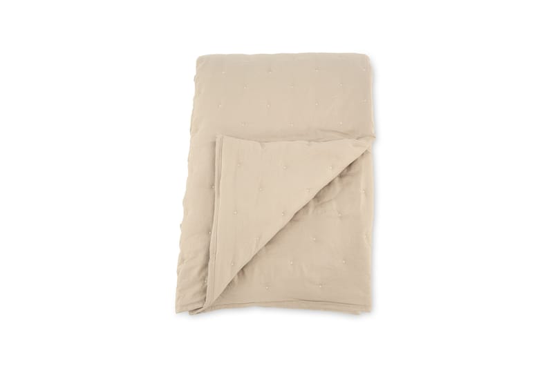 Päiväpeite Sally 150x250 cm - Beige - Kodintekstiilit & matot - Vuodevaatteet - Päiväpeitto - Yhden hengen sängyn päiväpeitto