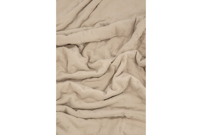 Päiväpeite Sally 80x260 cm - Beige - Kodintekstiilit & matot - Vuodevaatteet - Päiväpeitto
 - Yhden hengen sängyn päiväpeitto