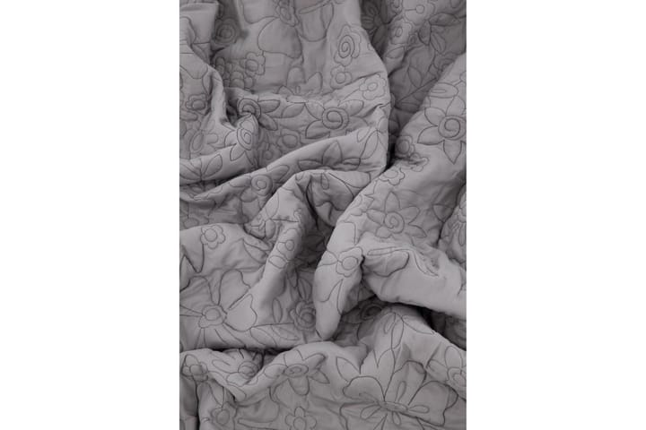 Päiväpeite Wabash 150x250 cm - Vaaleanharmaa - Yhden hengen sängyn päiväpeitto - Parisängyn päiväpeitto - Vuodevaatteet