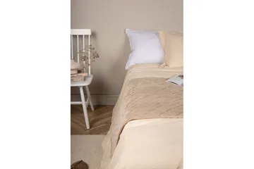 Päiväpeite Jilly 80x150 cm - Beige - Kodintekstiilit & matot - Vuodevaatteet - Päiväpeitto - Yhden hengen sängyn päiväpeitto