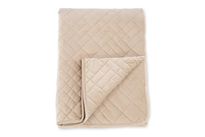 Päiväpeite Jilly 80x150 cm - Beige - Kodintekstiilit & matot - Vuodevaatteet - Päiväpeitto - Yhden hengen sängyn päiväpeitto