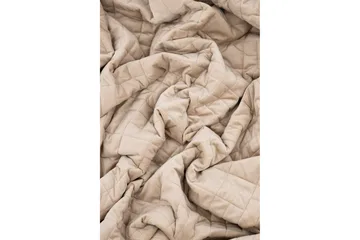 Päiväpeite Jilly 80x260 cm - Beige - Kodintekstiilit & matot - Vuodevaatteet - Päiväpeitto - Yhden hengen sängyn päiväpeitto