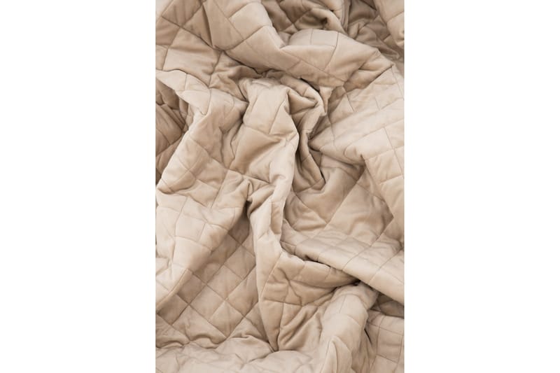 Päiväpeite Jilly 80x260 cm - Beige - Kodintekstiilit & matot - Vuodevaatteet - Päiväpeitto - Yhden hengen sängyn päiväpeitto